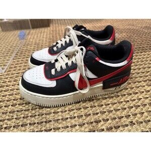 Nike Wmns Air Force 1 Shadow ‘Black University Red’